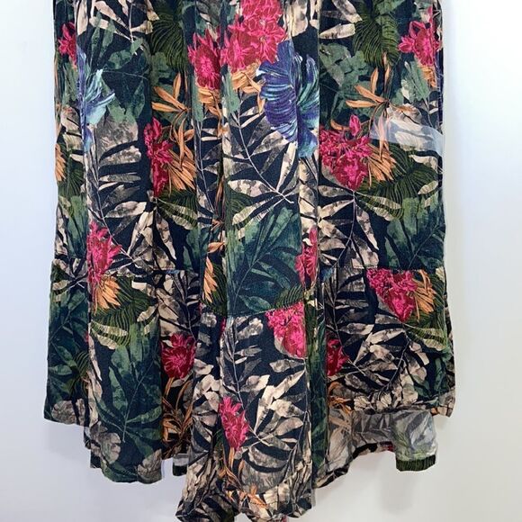 Johnny Was Workshop Pants Viscose Palllazo Bolero Floral Nwot Sz Small - Picture 4 of 8